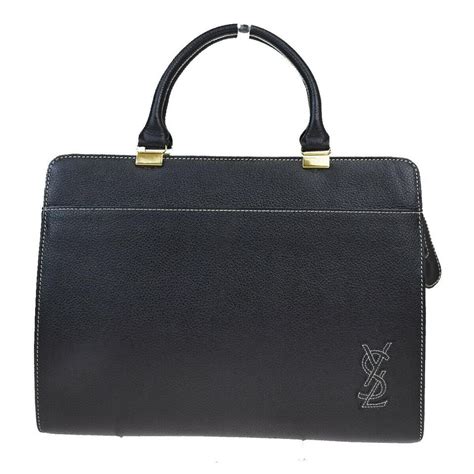 yves saint laurent laptop bag|ysl saint laurent briefcase.